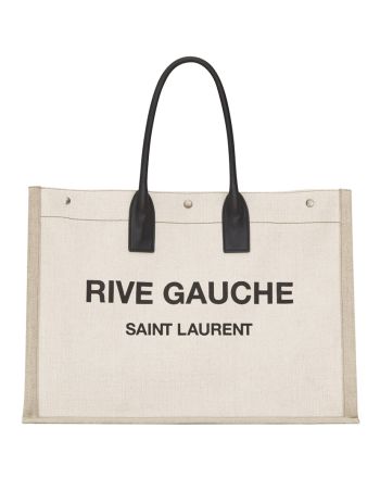 Saint Laurent Rive Gauche Tote Bag 509415 Cream