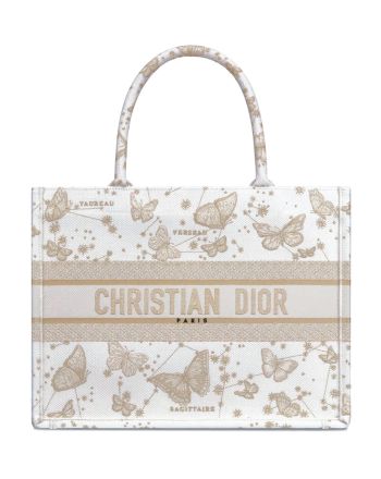 Christian Dior Medium Dior Book Tote Golden