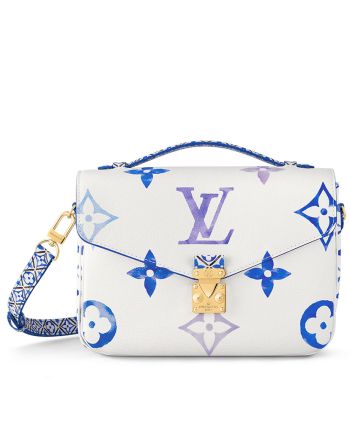 Louis Vuitton Pochette Metis MM M23055 Blue